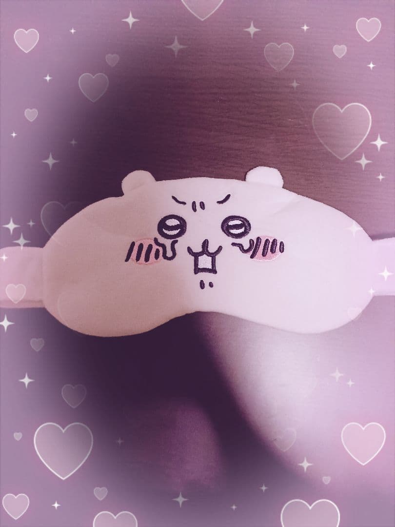 キャラクターアイマスク ホワイト