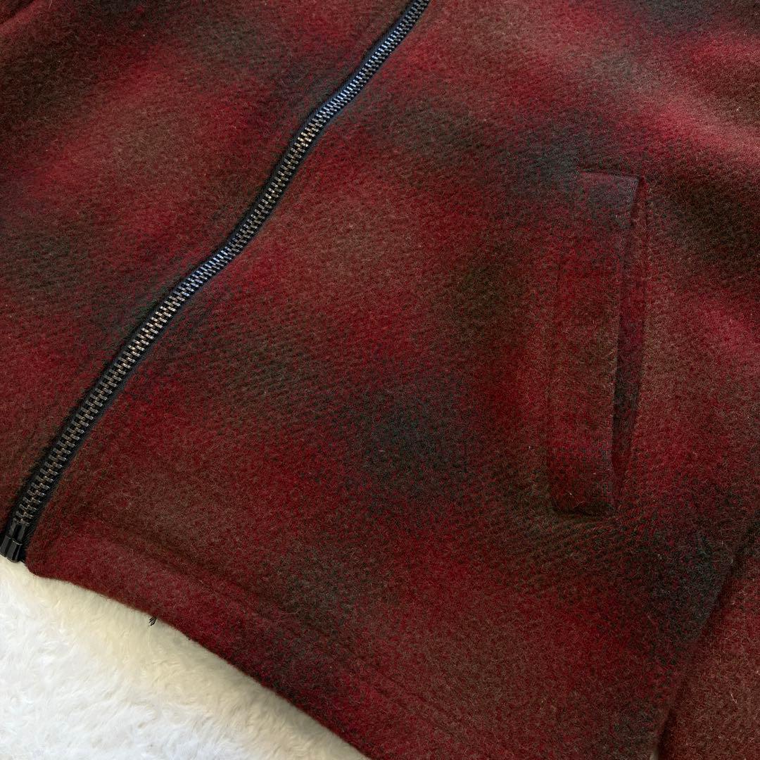 ジャケット・アウター 80s EDDIE BAUER OMBRE CHECK WOOL JACKET