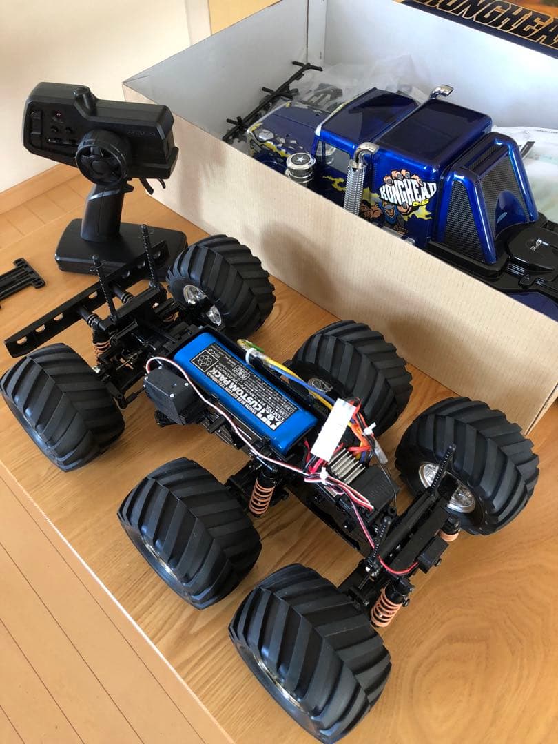 タミヤ コングヘッド 6×6 メカ有り 組立済み
