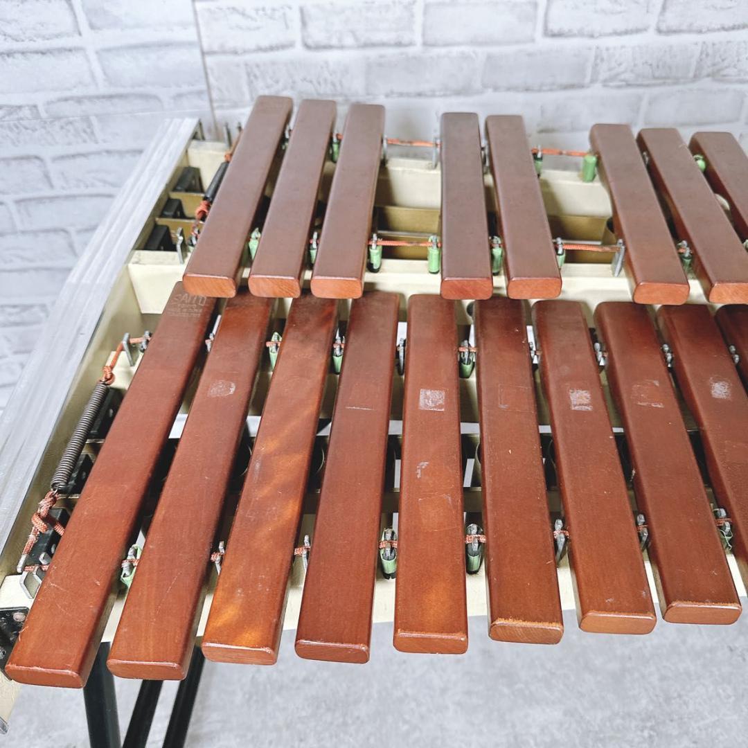 Saito 木琴 MA-25 マリンバ 子供用 打楽器　斎藤楽器製作所 日本製