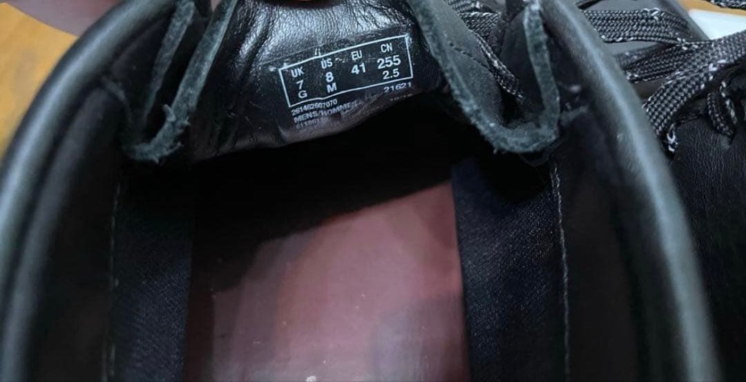 【Clarks】 クラークス 25.5 ワラビー ゴアテックス ブラック UK7