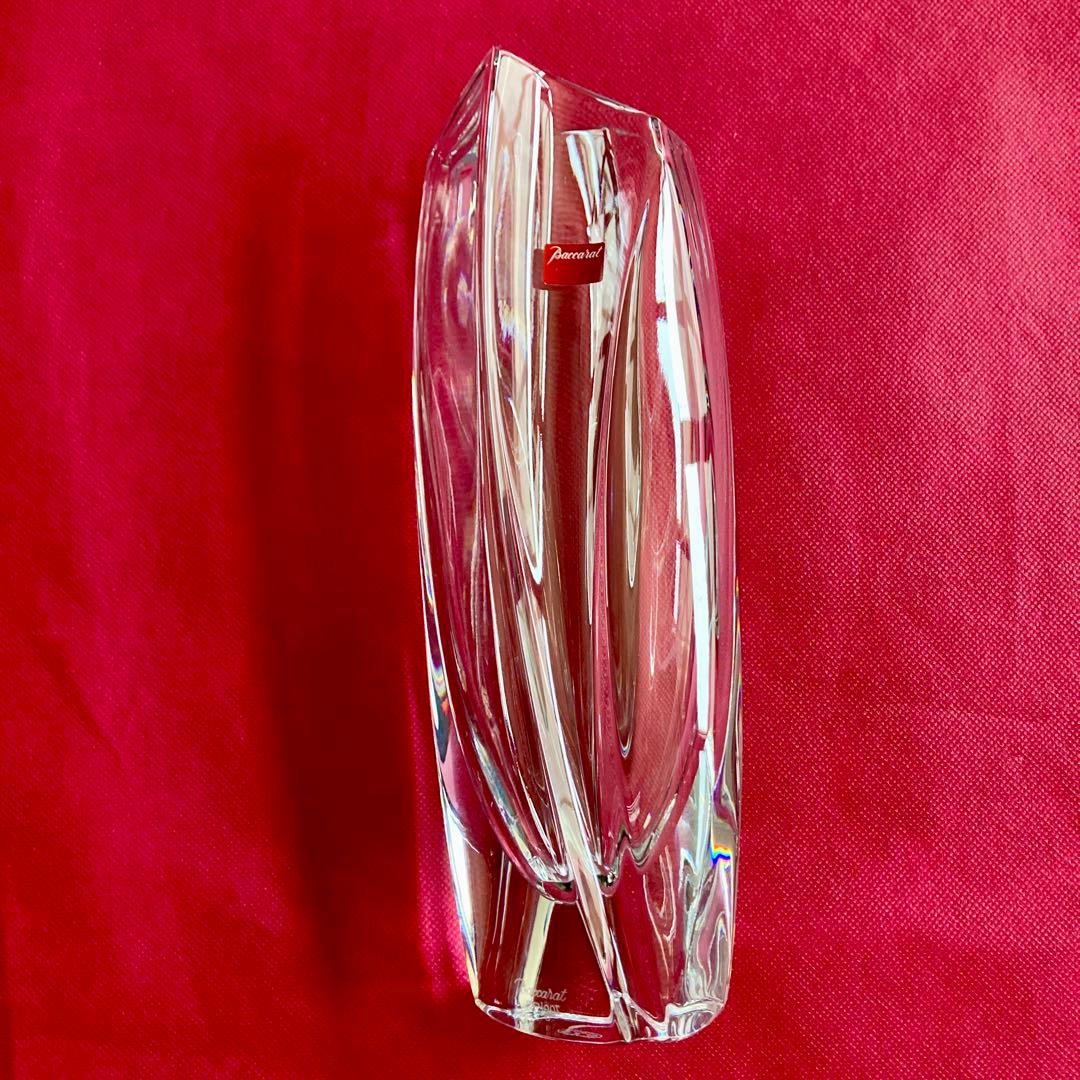 バカラ 花瓶 ジベルニー フラワーベース25cm箱付き 未使用