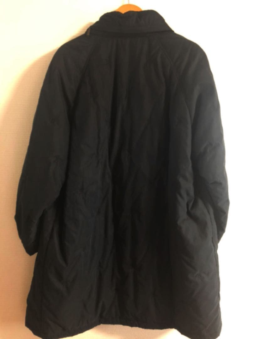 バーバリー ロングコート 総柄 黒