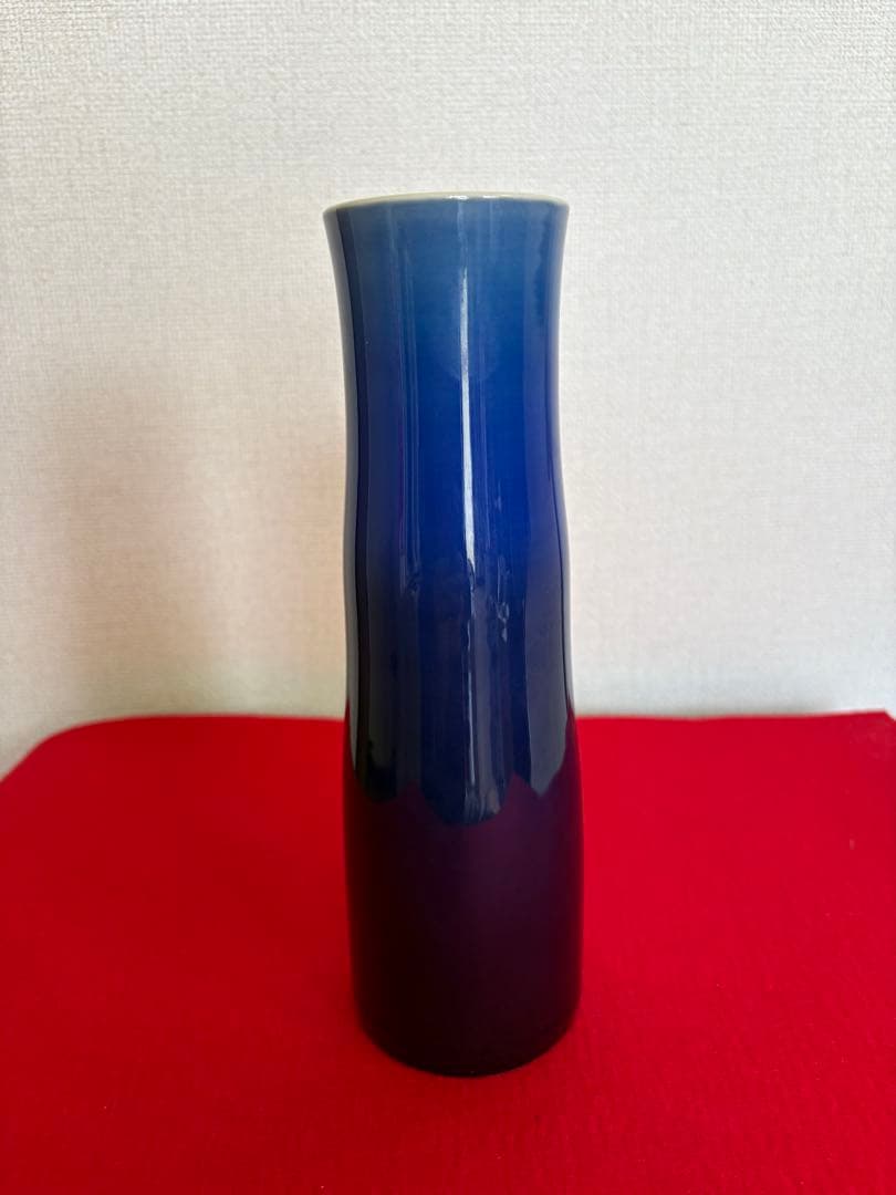 【特価】 人間国宝 三代 徳田八十吉（正彦銘） 花入 管理T268