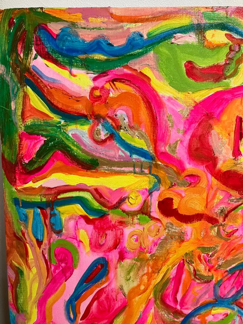 絵　絵画　原画　油絵　油彩　雑貨　モダンアート　アート　迫力　抽象画　インテリア