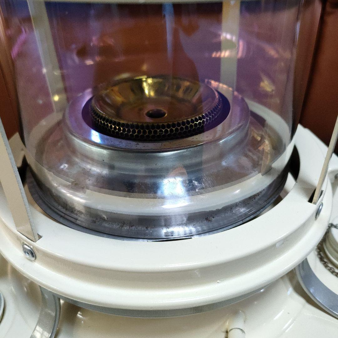 アラジン　石油ストーブ　レインボーガラス　アウトドア　スノーピーク