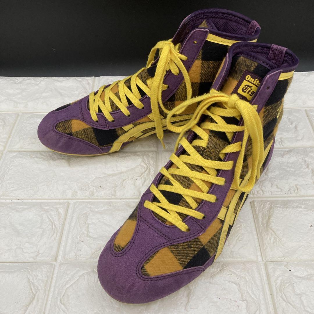 ❤️希少・23.5cm❤️オニツカタイガーレスリング81 日本製 ハイカットシューズ