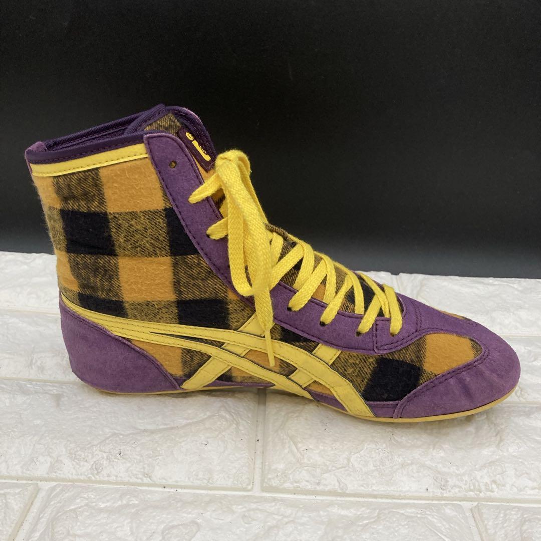 ❤️希少・23.5cm❤️オニツカタイガーレスリング81 日本製 ハイカットシューズ