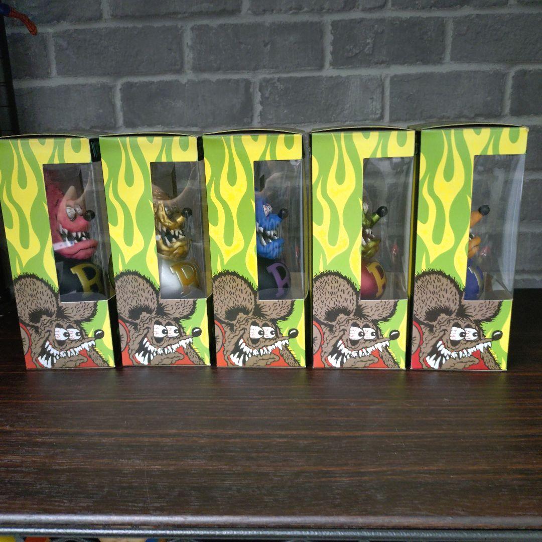 Wacky Wobbler ラットフィンクフィギュア 5体セット