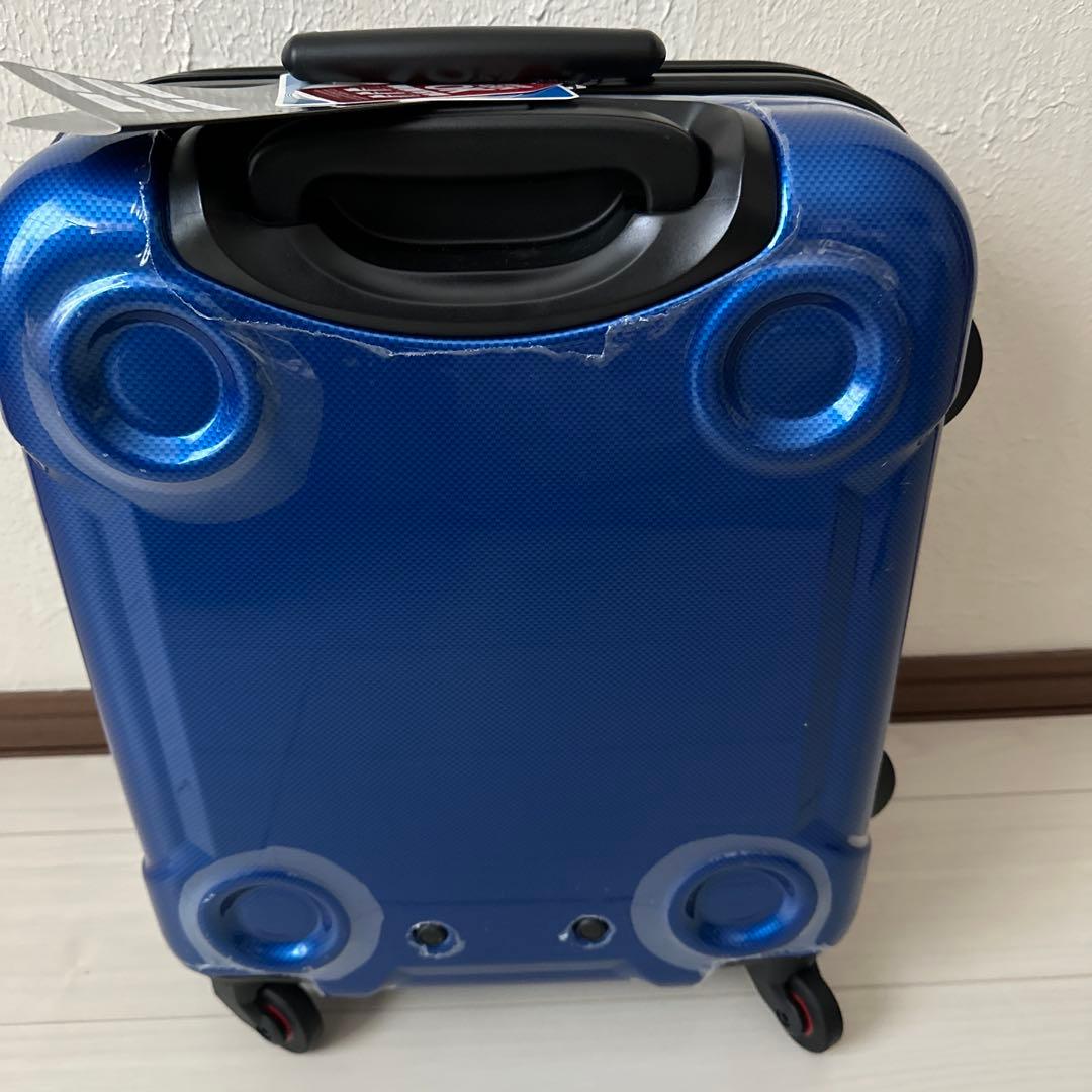 SUBARU青いハードシェルキャリーケース