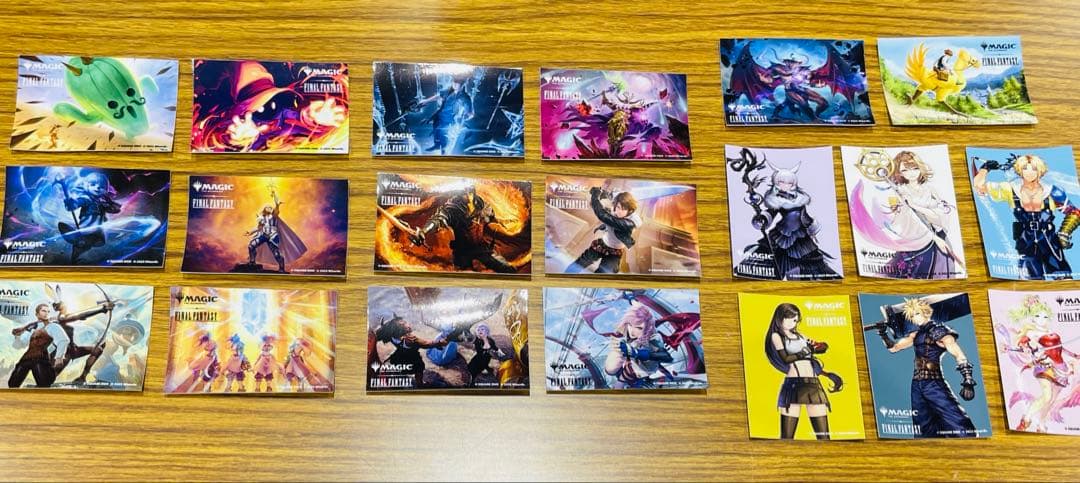 MTG FINAL FANTASY マジック大戦祭 ステッカー フルコンプセット