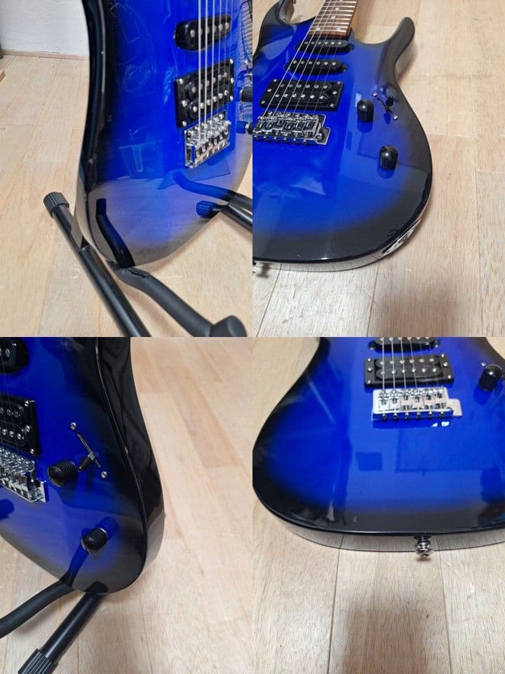 【ほぼ美品】エレキギター （調整済）自分が欲しいと思う内容で構成した初心者セット