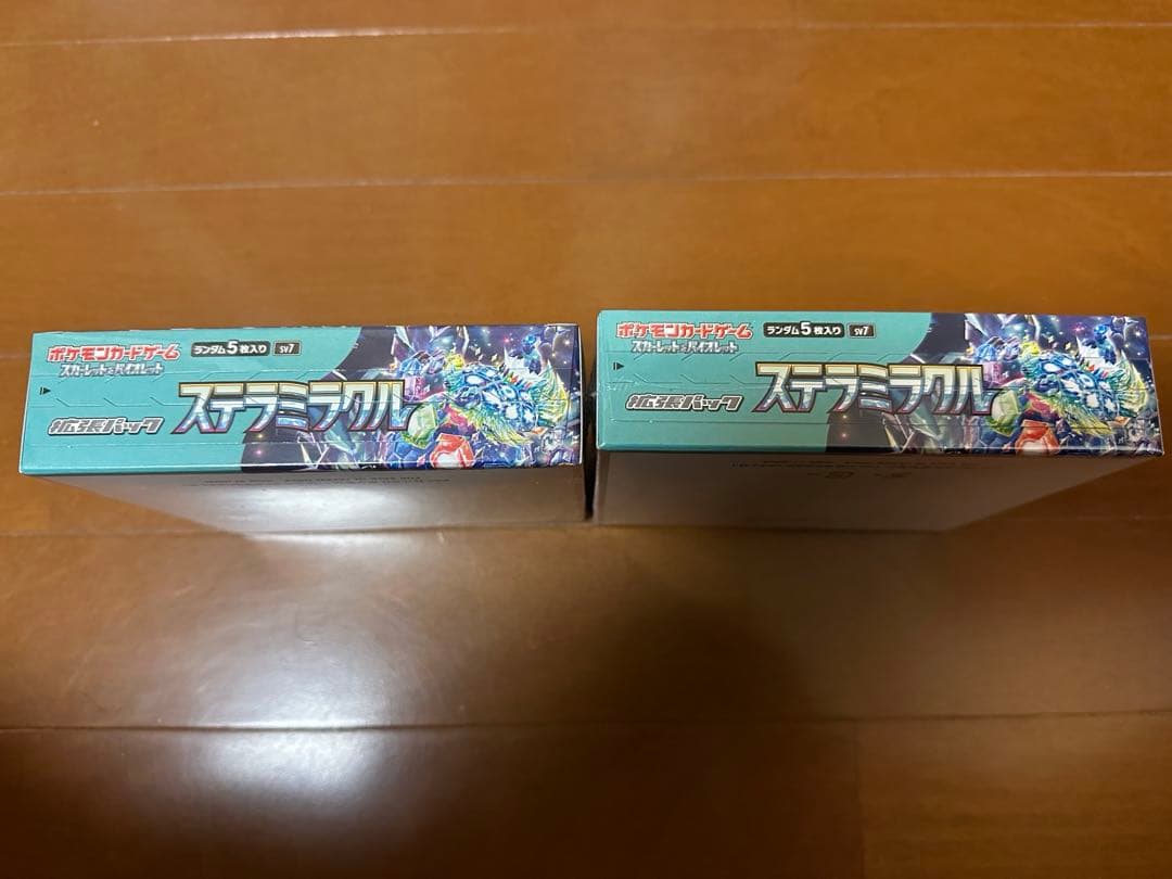 ポケモンカード　ステラミラクル　2ボックス　シュリンク付