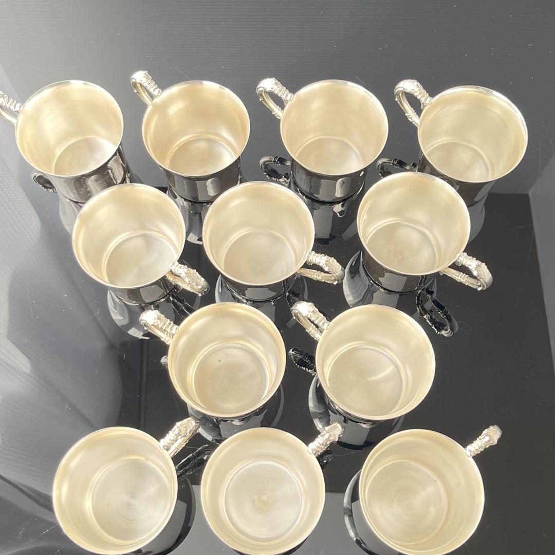 【WALLACE】 果実のパンチボウル / ワインクーラー パンチカップ12個