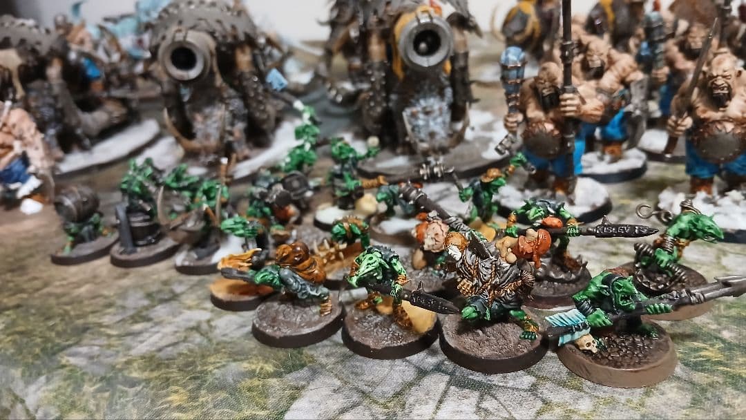 ウォーハンマー Ogor Mawtribes Army 2400 pts