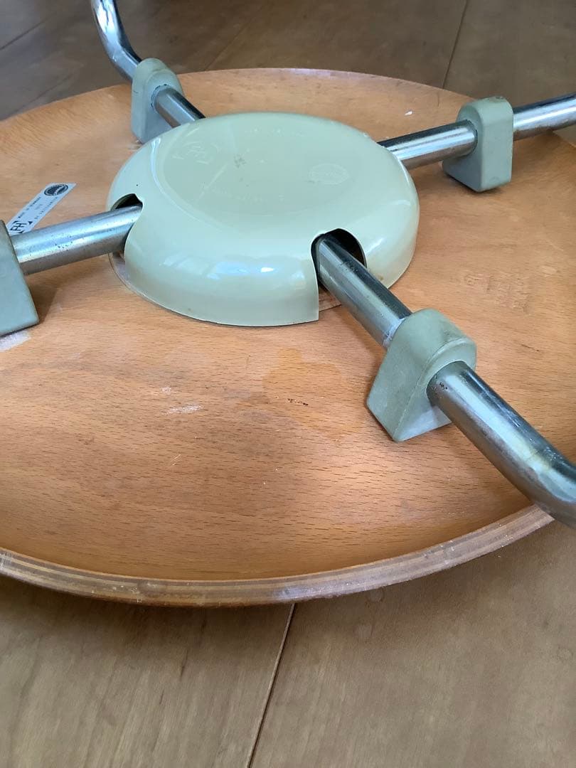 フリッツハンセン　ドットスツール　ヴィンテージ　チーク