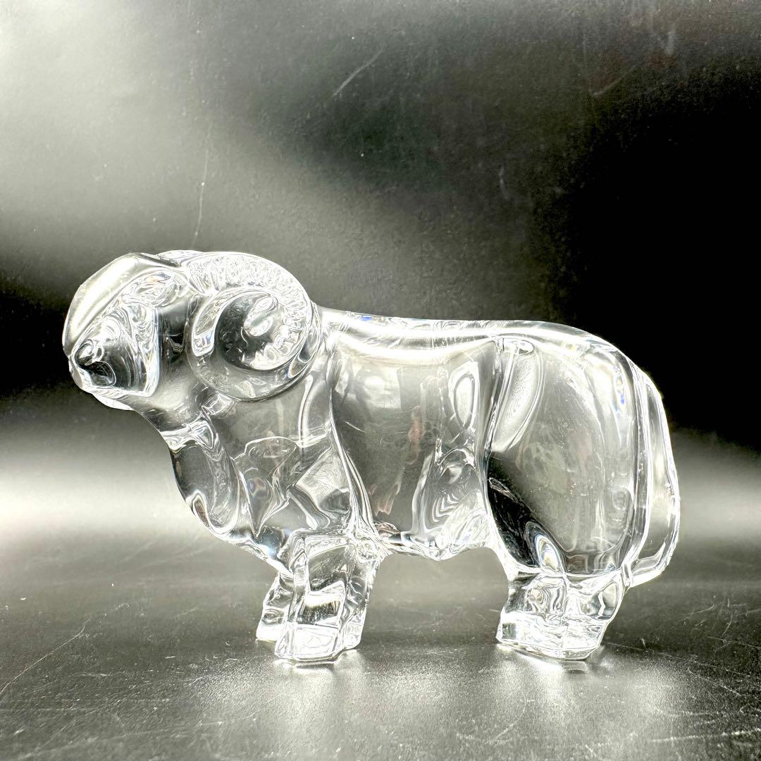Baccarat バカラ 干支オーナメント　未　羊 　美品