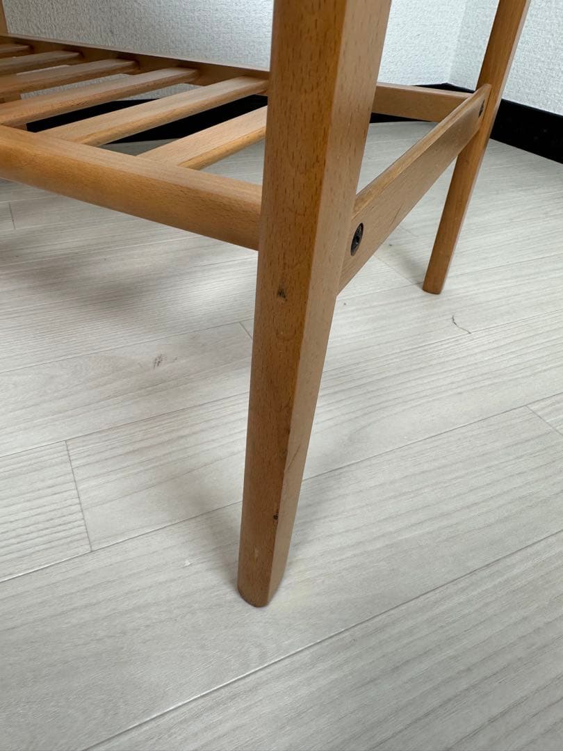 カリモク 白天板 サイドテーブル テーブル ビンテージ レトロ ※i4※