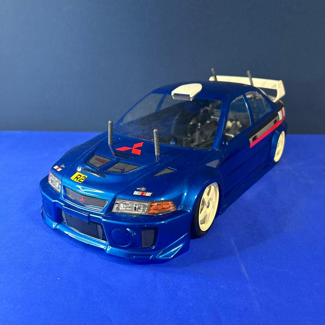 【稀少】TAMIYA 1/10 電動RC ランサーエボリューションⅤ・プロポ付