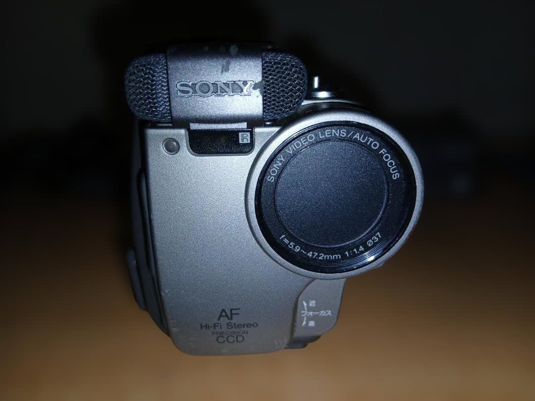 動作良好 VideoHi8 ソニーCCD-TR1　8ミリビデオ　PCデータ化最適