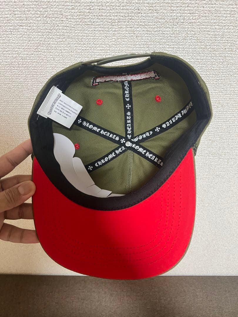 CHROME HEARTS オリーブキャップ