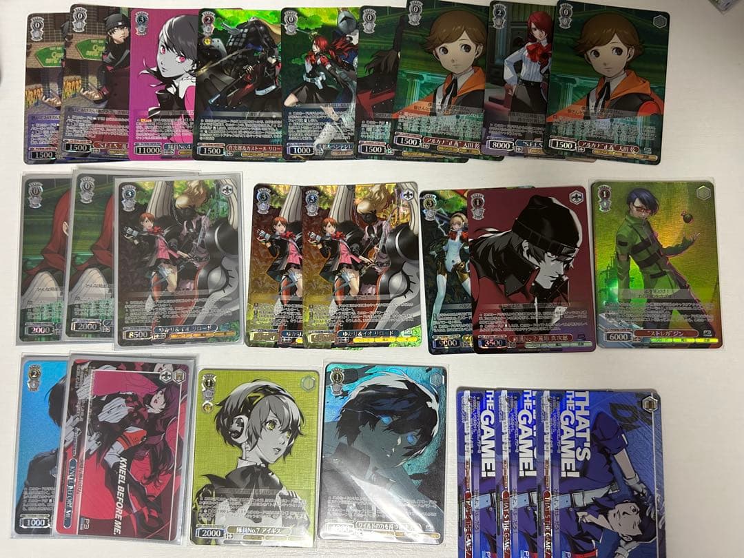 ヴァイスシュヴァルツ　ペルソナ3リロード　N4コン　（いくつかPER）