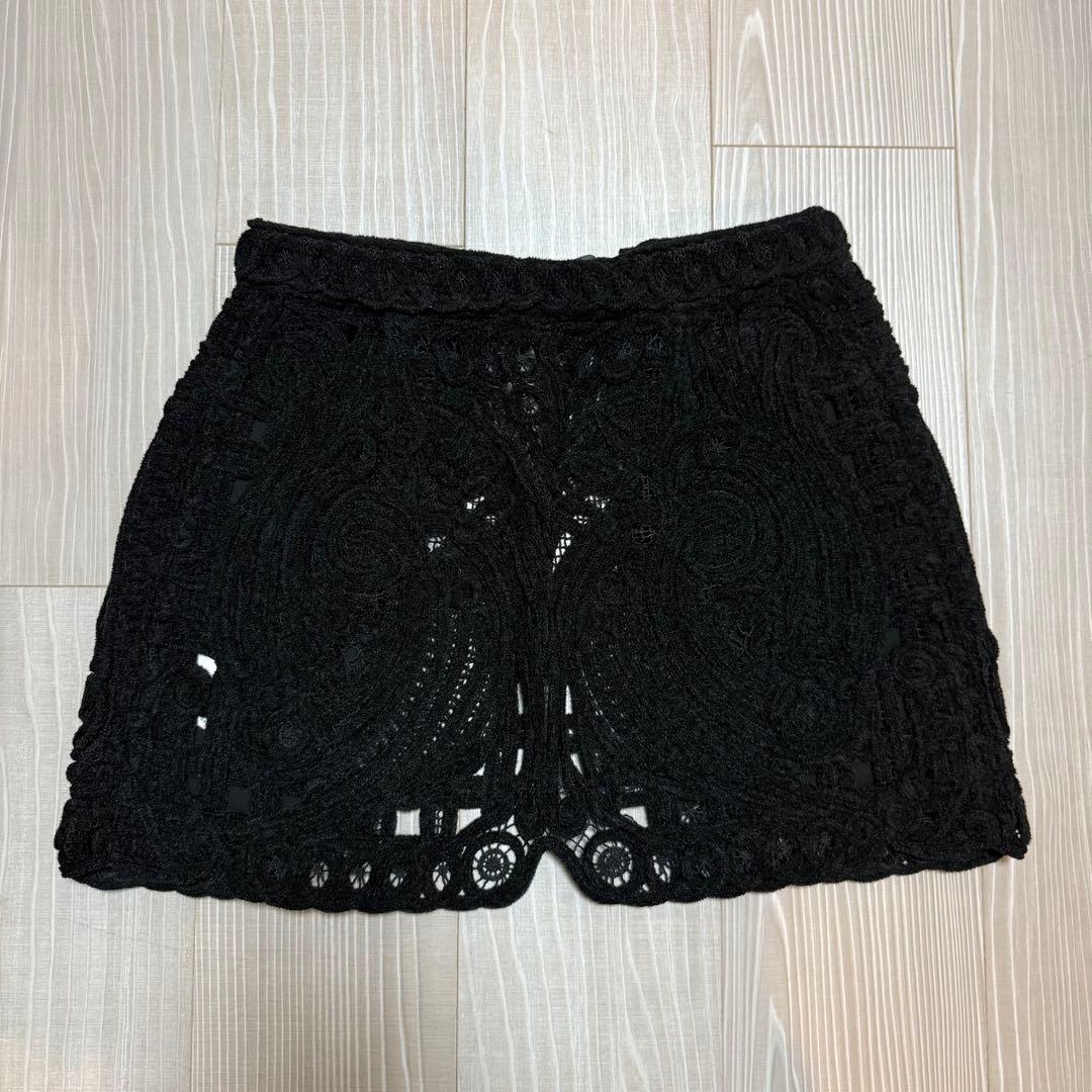 mame新品コード刺繍 Wrapped Skirt