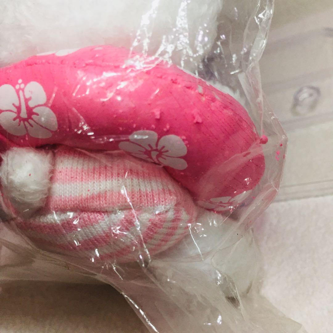 未開封品(ハガレあり)■浮き輪ハイビスカスキティ/ぬいぐるみストラップ/2005