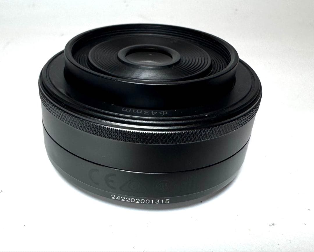 レンズ(単焦点) canon EF-M 22mm F2 STM #2339-2