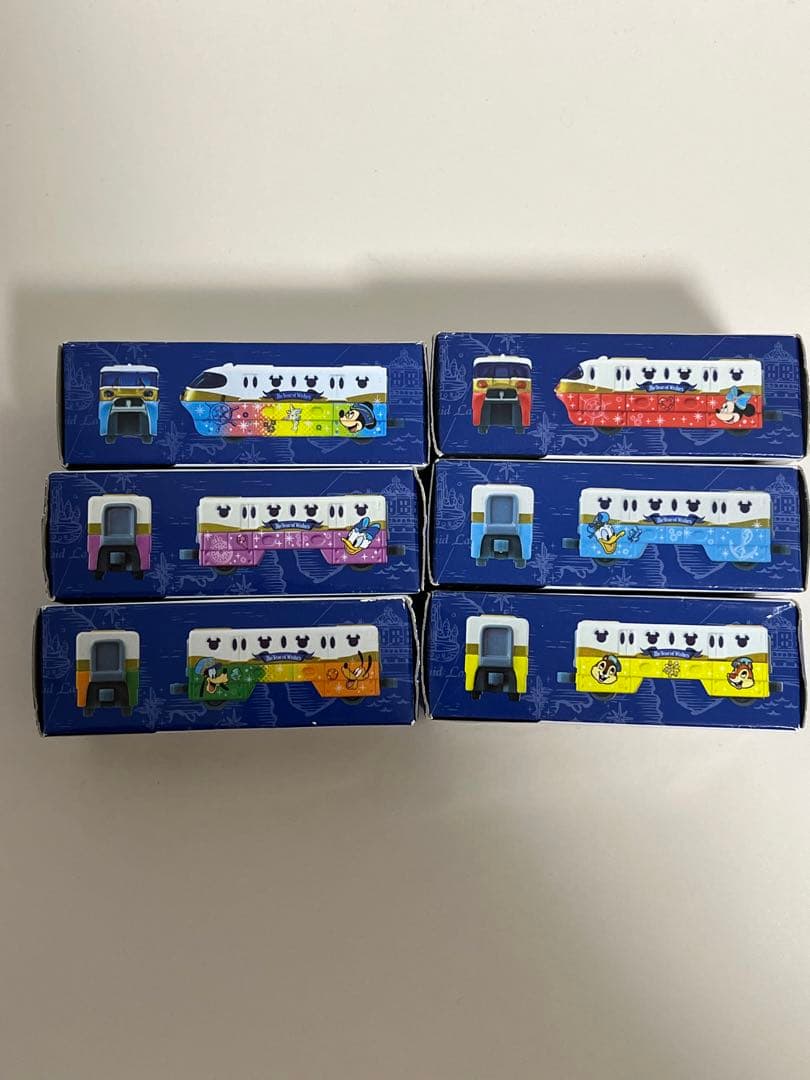 ディズニーリゾートライン ミニカー 6個セット　15周年　ディズニーシー　未開封