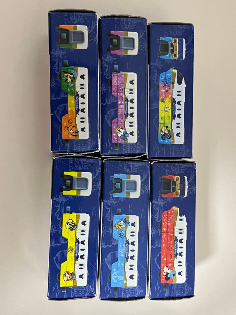 ディズニーリゾートライン ミニカー 6個セット　15周年　ディズニーシー　未開封