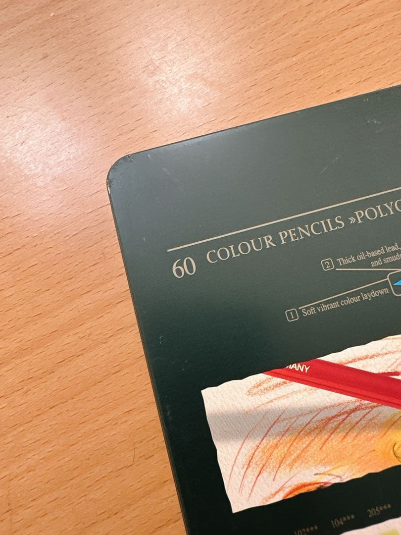 Faber-Castell 60色油性色鉛筆セット ほぼ未使用品