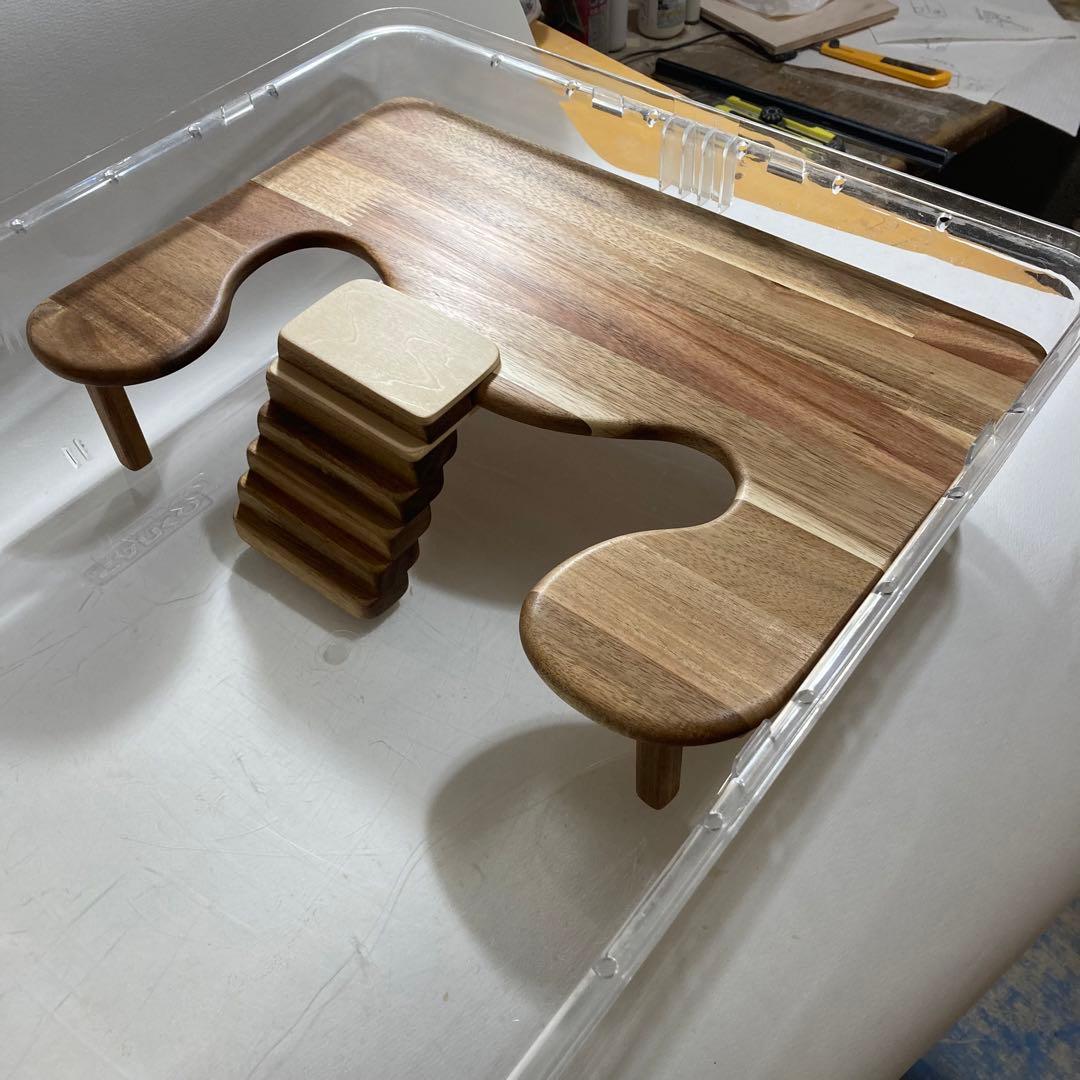 AKN23様確認用　ハムスター　ルーミィ60用　コの字 ロフト(グラスハーモニー