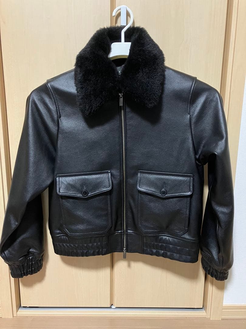 CLEL　 牛革/カウレザー G-1ブルゾン　S