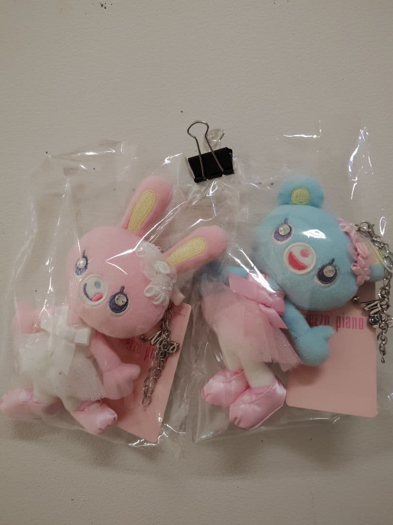新品未使用　メゾピアノ　ミミポポ　バレエ　ぬいぐるみチャーム　ミミポポちゃん