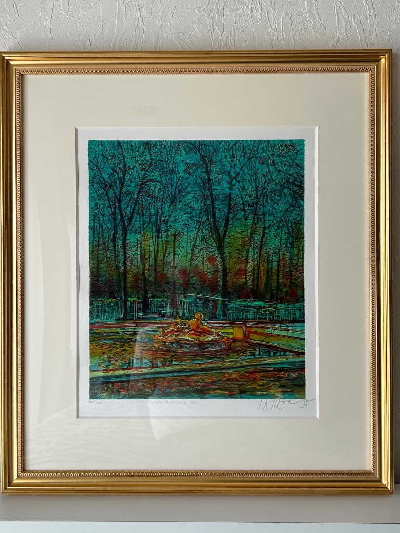 ジャン・カルズー『セレスの泉』(リトグラフ)