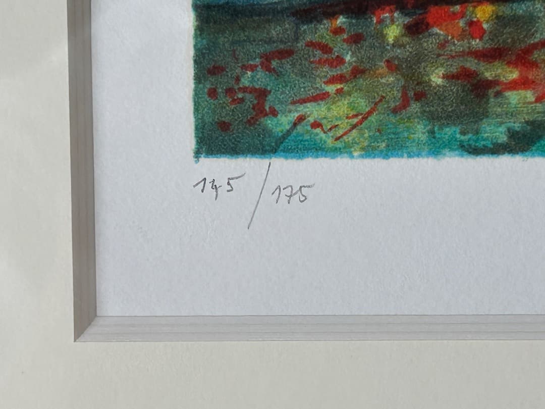 ジャン・カルズー『セレスの泉』(リトグラフ)