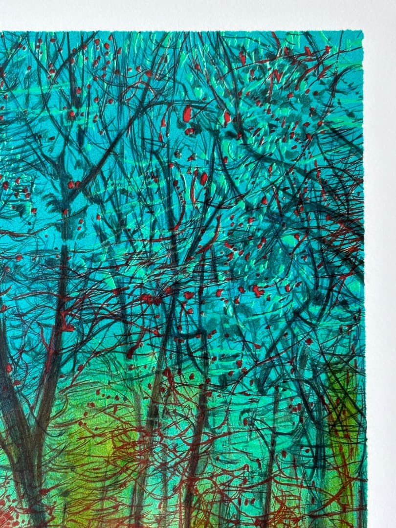 ジャン・カルズー『セレスの泉』(リトグラフ)