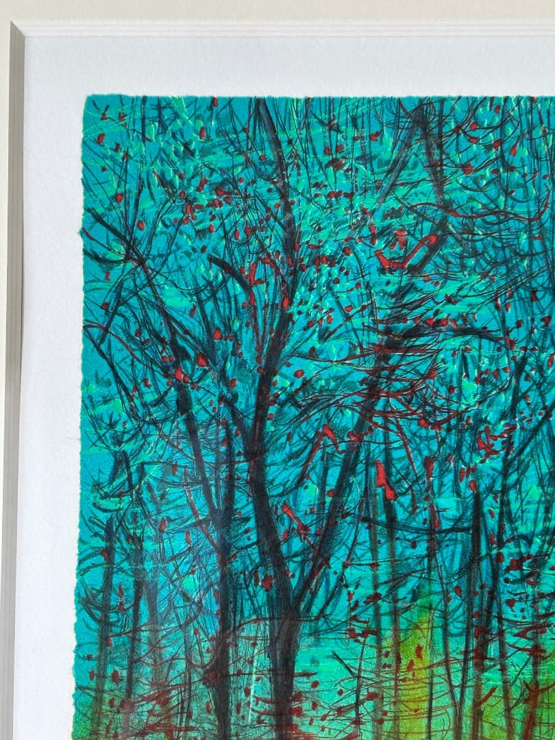 ジャン・カルズー『セレスの泉』(リトグラフ)