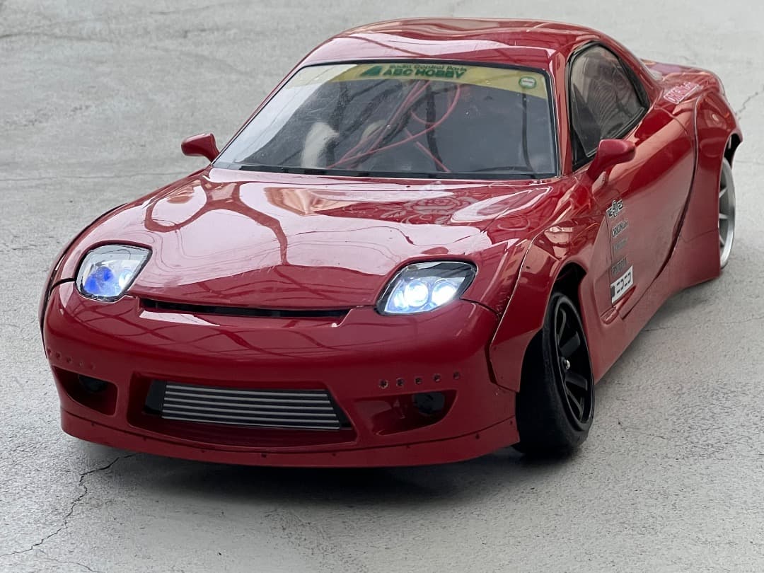 アディクション×ABCホビー　アンフィニRX-7 FD3S 電飾LEDライト付き
