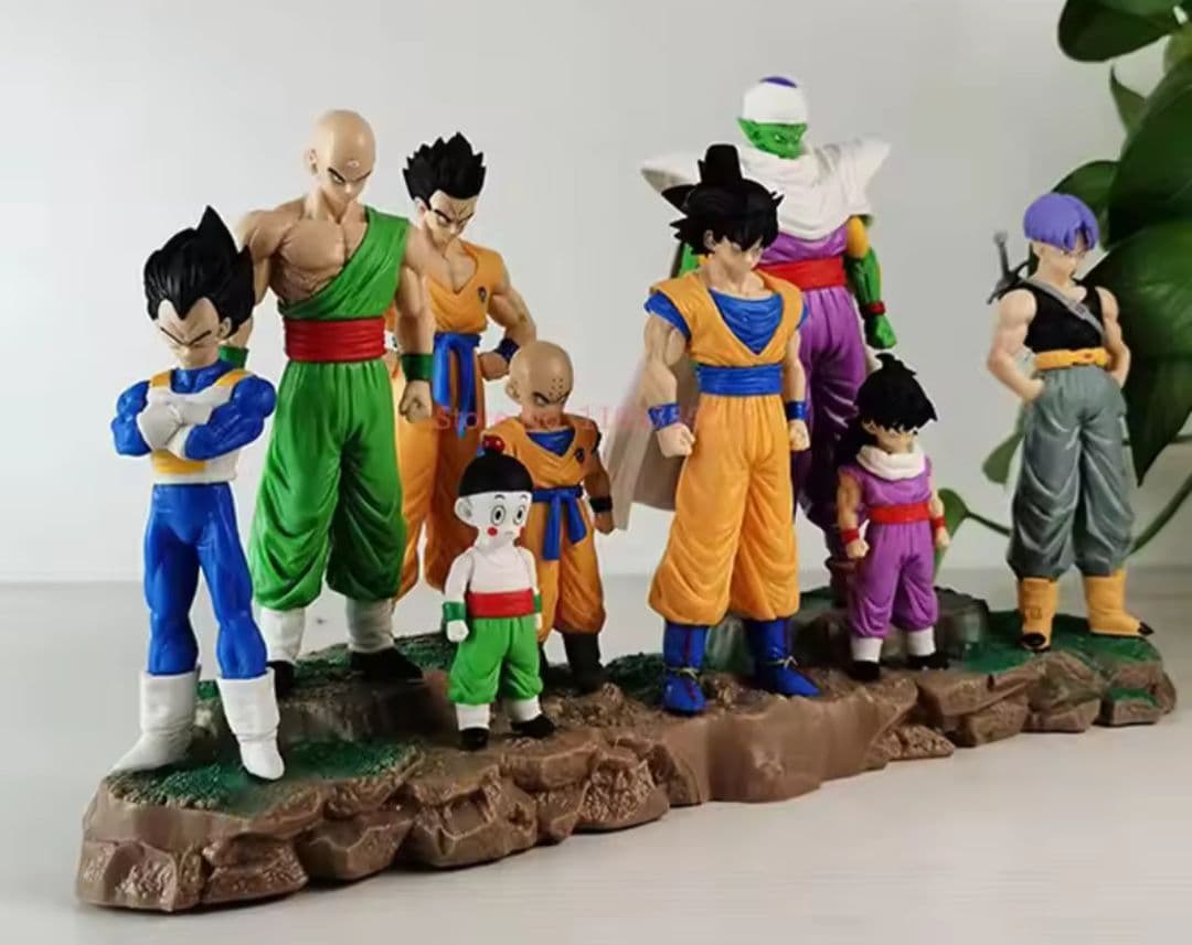 ドラゴンボール　集う超戦士たち　Z戦士　9体　フィギュア