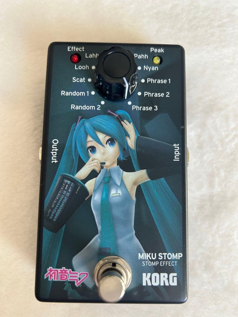 【最終値下】KORG MIKU STOMP 初音ミク エフェクター ミクストンプ