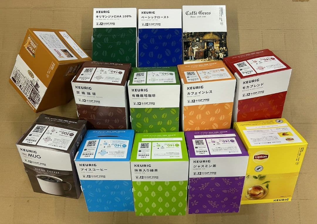 お買い得商品～キューリグ Kカップ KEURIG K-CUP 選べる10箱セット