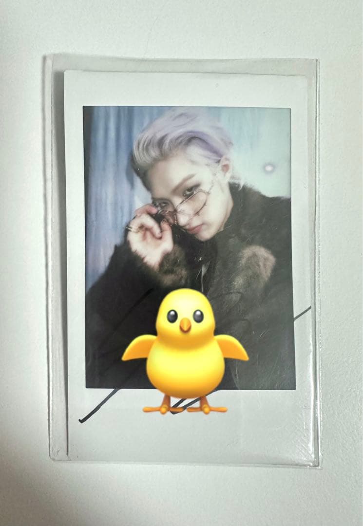 ATEEZ ミンギ MINGI 直質サイン入り ポラロイド チェキ