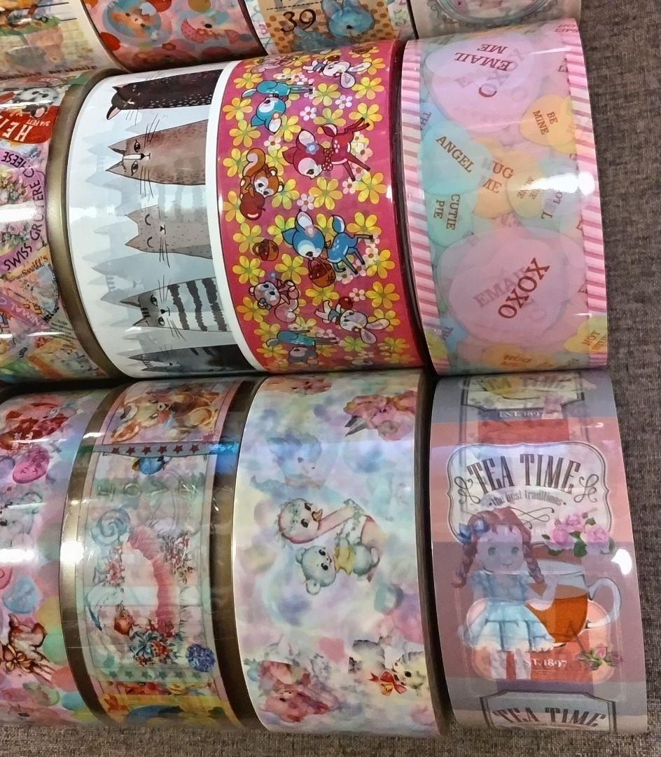 OPPテープ等 24本セット② (新品23本) レトロアニマル レトロガール