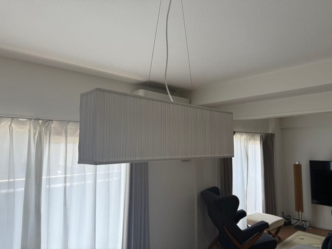 美品　ヤマギワのペンダントライト、BAUMN 324F-361 750mm