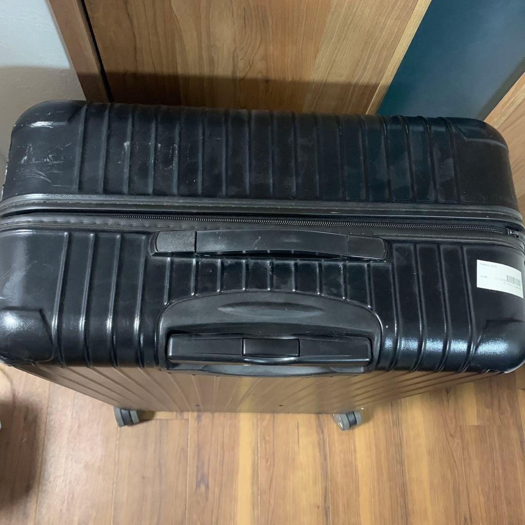 リモワ　ブラック ストライプ キャリーケース中古⭐️