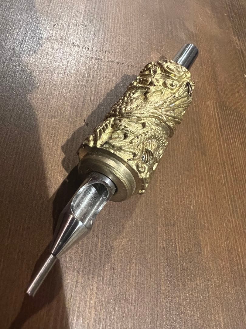 タトゥーマシン グリップ 真鍮製 激レア 入手困難