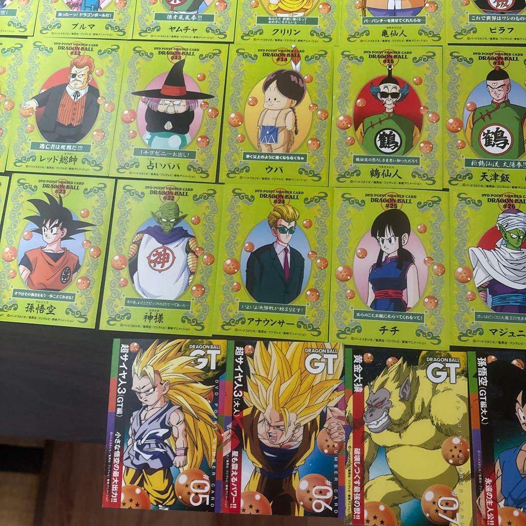 ドラゴンボールDVD ポイントナンバーカード