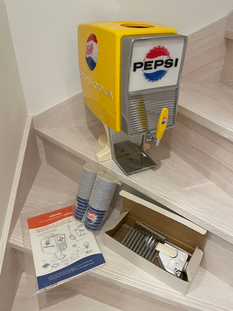 PEPSI レトロ飲料ディスペンサー